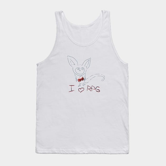 I LOVE RPG I Tank Top by ARTEMIDA